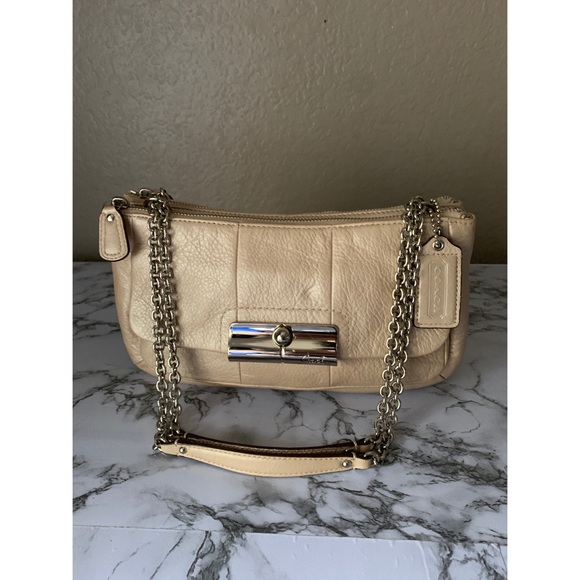 COACH KRISTIN SPECTATOR LEATHER WILLOW Shoulder Bag - Picture 1 of 10